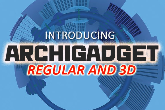 Archigadget: A Bold Display Font for Crafters and Product Designers