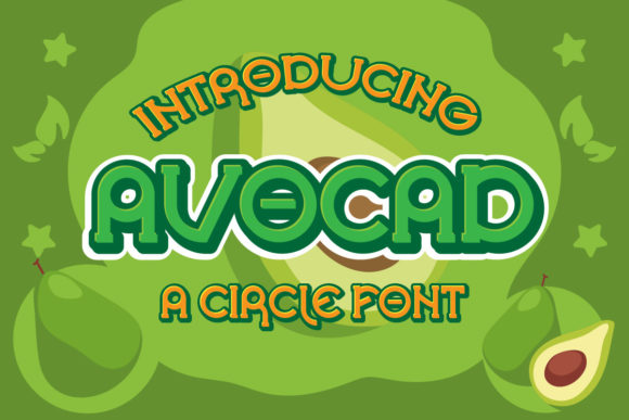 Avocad: A Cool Display Font for Relaxed Branding Projects