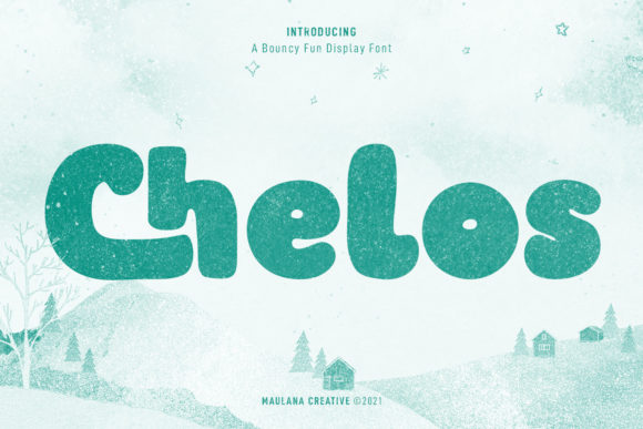 Chelos: A Bouncy Display Font That Elevates Web Typography