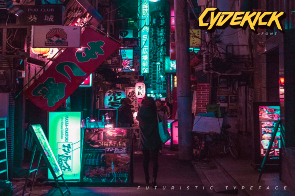 Cydekick: A Bold Display Font for Digital Branding and Web Design