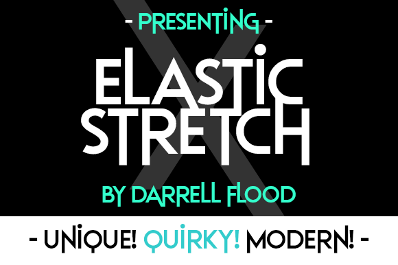 Elastic Stretch: A Modern Display Font That Elevates Brand Identity