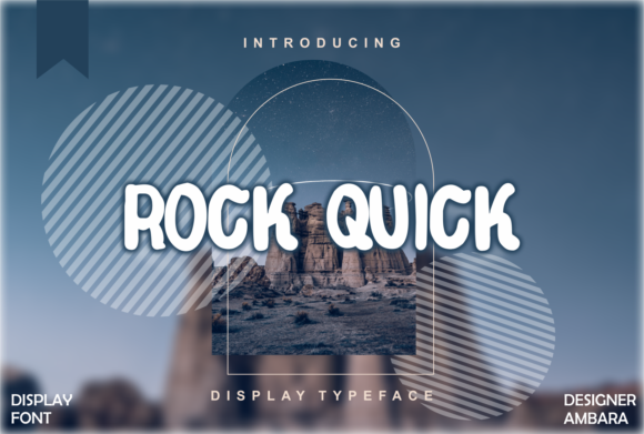 Elevate Your Brand with the Rock Quick Display Font
