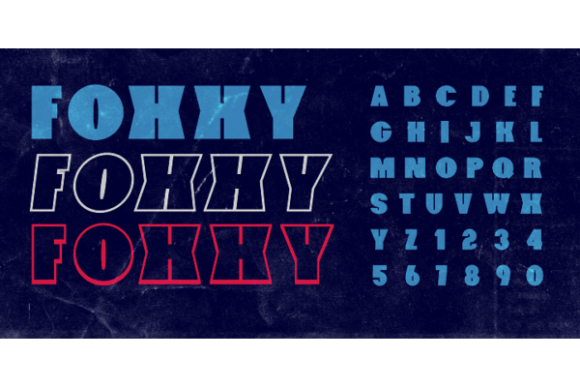 Foxxy: A Stylish Display Font That Brings Handmade Designs to Life