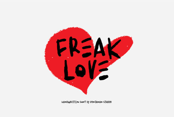 Freak Love: A Designer’s Take on This Bold Display Font