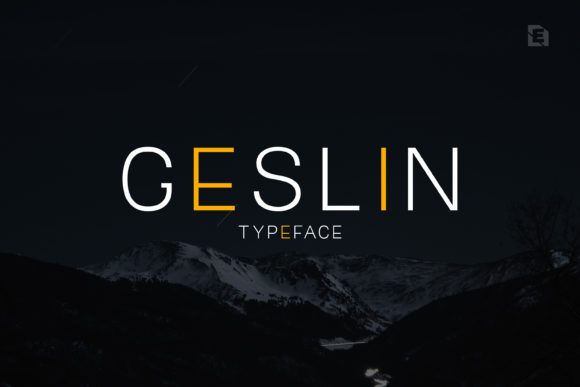 Geslin: A Clean Display Font That Elevates Your Business Branding