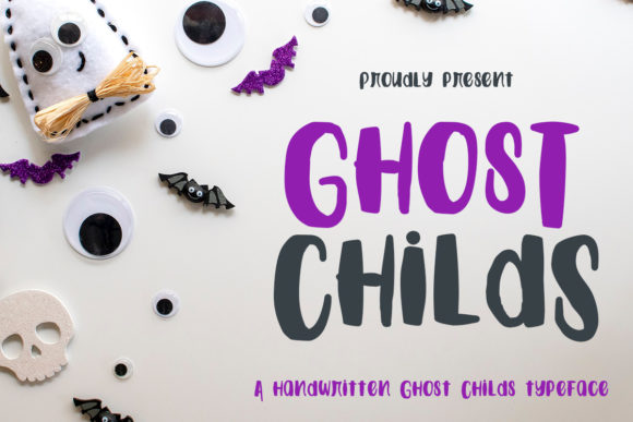 Ghost Childs: A Bold Display Font for Confident Editorial Design