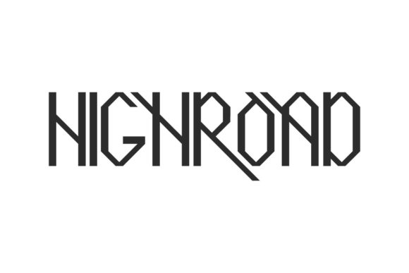Highroad: A Bold Display Font for Editorial Design Projects