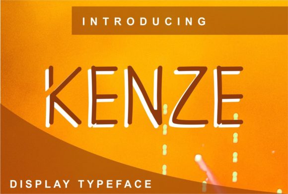 Kenze: A Clean Display Font for Modern Web Design