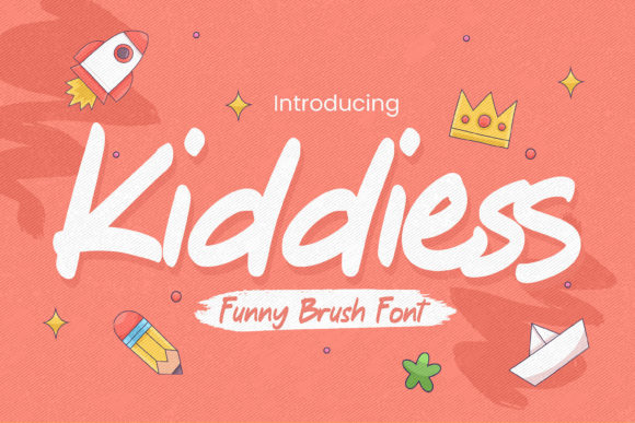 Kiddiess: A Playful Font for Creative Editorial Design