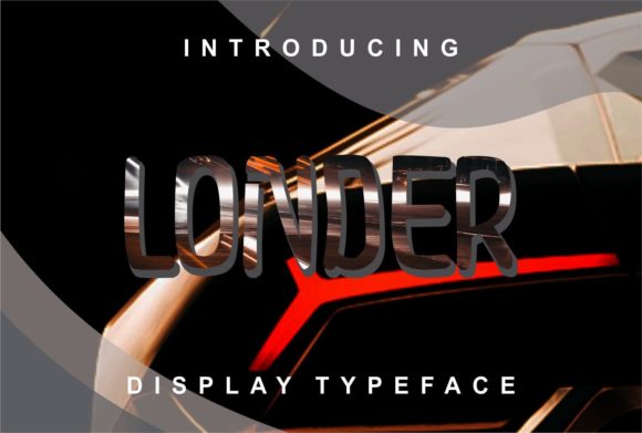 Londer: A Display Font That Elevates Campaign Visuals