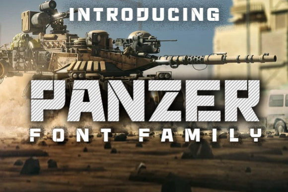 Panzer: A Bold Display Font That Elevates Handmade Design