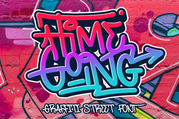 Timegoing: A Bold Display Font for Business Branding