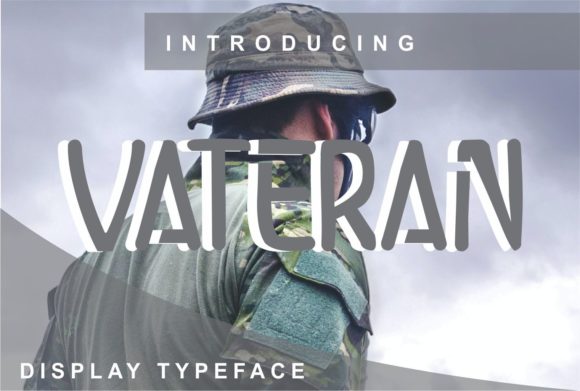 Vateran: A Stylish Display Font for Modern Editorial Design