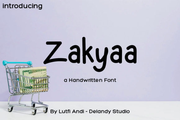 Zakyaa: A Comic-Style Display Font That Brings Personality to Branding